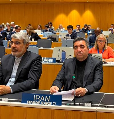 Statement by Deputy Head of the Judiciary of the I.R. of Iran before Sixty-eight session of WIPO General Assembly in Geneva